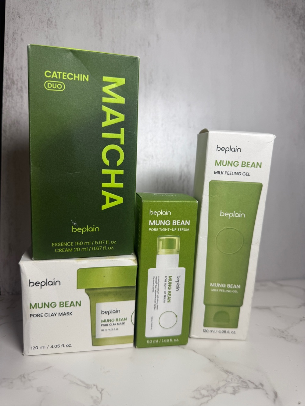 Mung Bean & Matcha Skincare Set